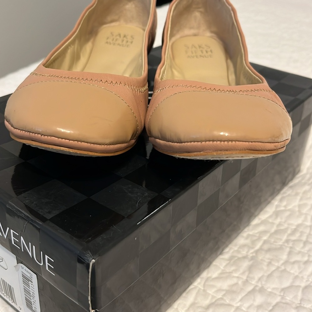 Saks Fifth Ave ballet flats - Picture 7 of 10